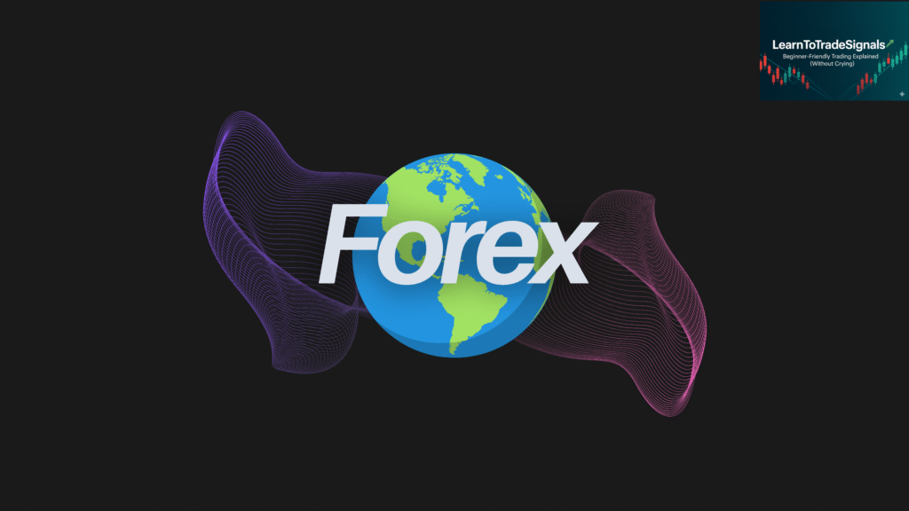 Forex Banner With Globe